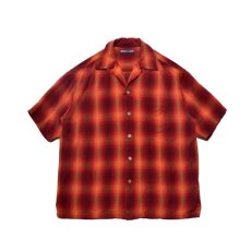 画像9: MINEDENIM  Rayon Dobby Plaid S.S Open Collar SH (9)