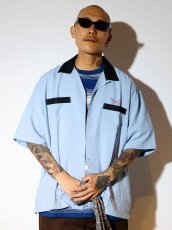 画像3: RADIALL  KEYSTONE - OPEN COLLARED SHIRT S/S (3)