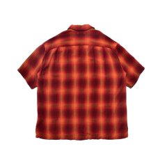 画像10: MINEDENIM  Rayon Dobby Plaid S.S Open Collar SH (10)