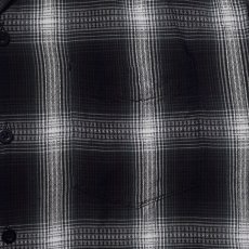 画像7: MINEDENIM  Rayon Dobby Plaid S.S Open Collar SH (7)