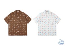 画像1: STANDARD CALIFORNIA  SD Foot Print Shirt (1)
