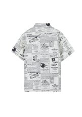 画像2: MASSES  NEWS PAPER S/S SHIRT (2)