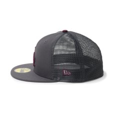 画像2: NEW ERA  59FIFTY トラッカー ロサンゼルス・ドジャース Hydrangea ダークグラファイト (2)