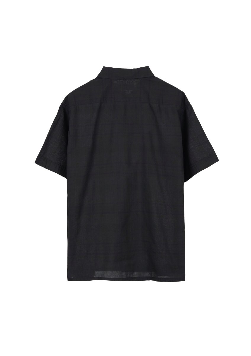 画像2: MASSES  MADRAS DYED S/S SHIRT (2)