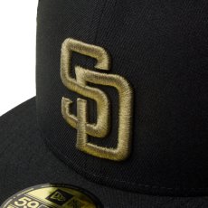 画像8: NEW ERA  59FIFTY トラッカー サンディエゴ・パドレス Hydrangea ブラック (8)