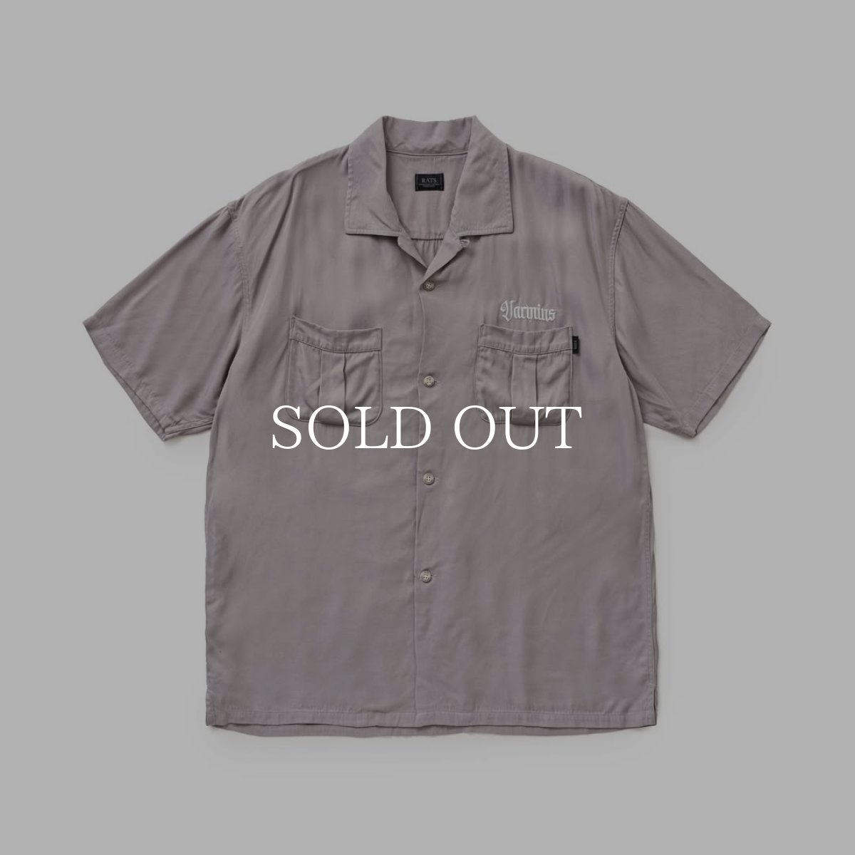 画像1: RATS  BOWLING SHIRT FLY (1)