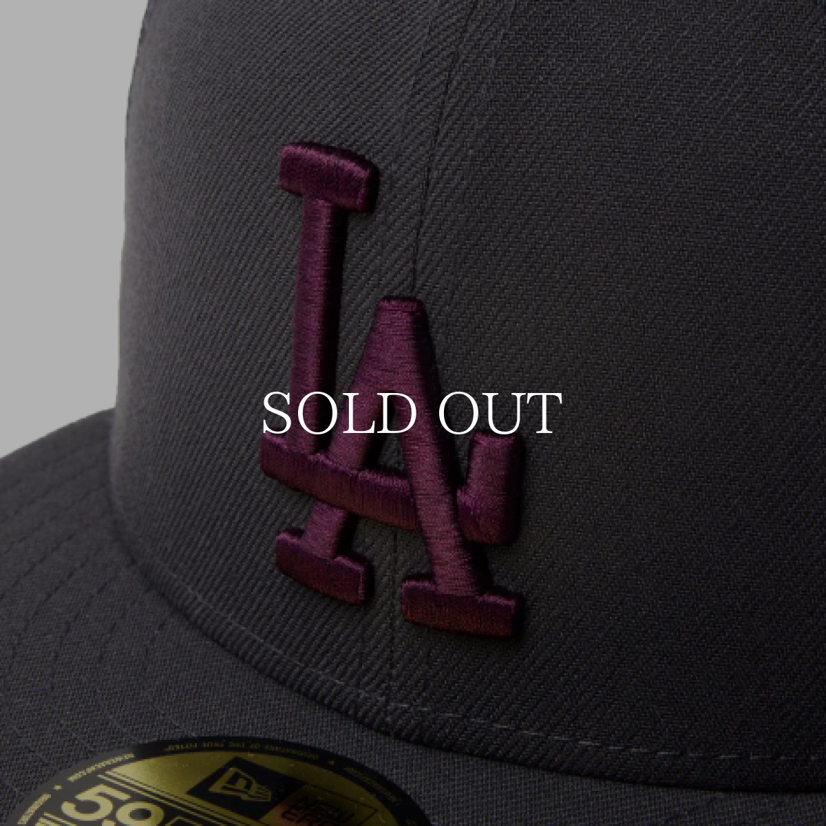 画像8: NEW ERA  59FIFTY トラッカー ロサンゼルス・ドジャース Hydrangea ダークグラファイト (8)