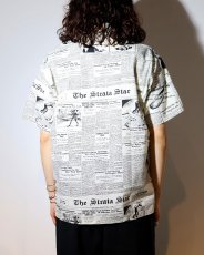 画像4: MASSES  NEWS PAPER S/S SHIRT (4)