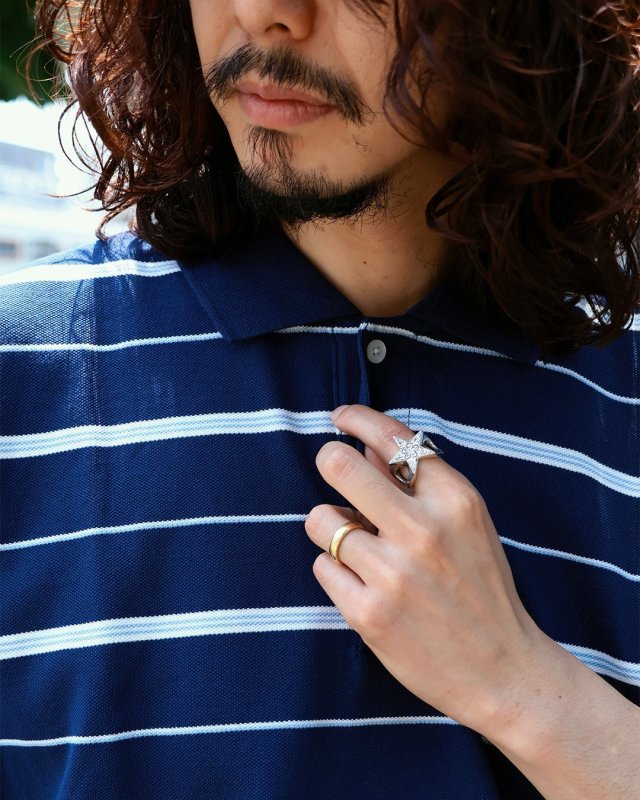 ANTIDOTE BUYERS CLUB Engraved Star Ring RX-731 公式通販