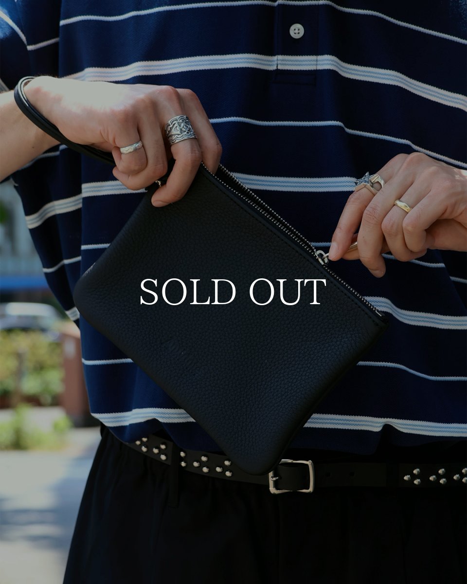 画像2: ANTIDOTE BUYERS CLUB   Leather Clutch Bag (2)