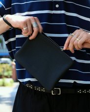 画像2: ANTIDOTE BUYERS CLUB   Leather Clutch Bag (2)