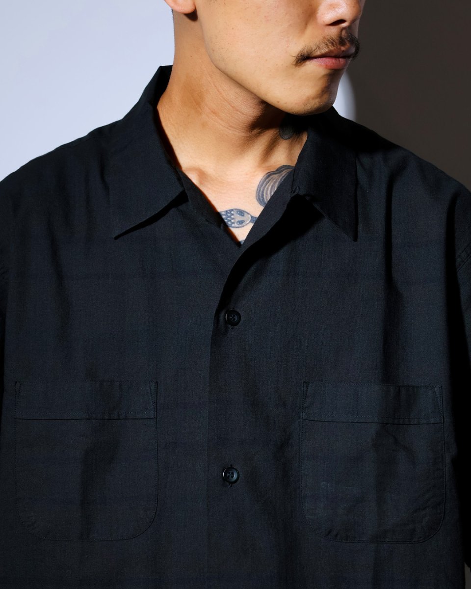 画像4: MASSES  MADRAS DYED S/S SHIRT (4)