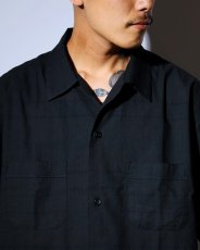 画像4: MASSES  MADRAS DYED S/S SHIRT (4)