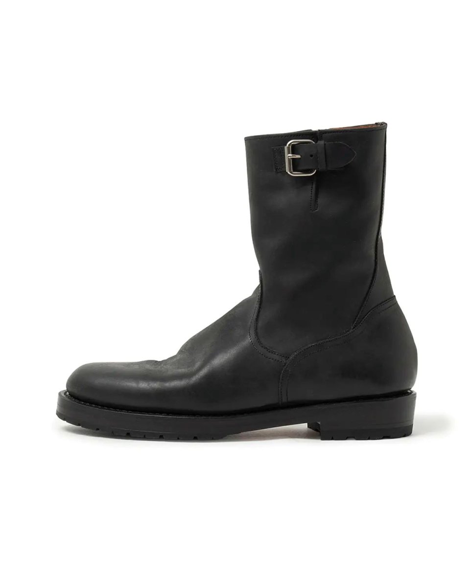 画像1: nonnative  WORKER ZIP UP BOOTS COW LEATHER (1)