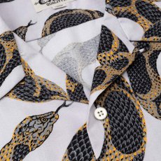 画像6: CALEE  ALLOVER SNAKE PATTERN S/S SH (6)
