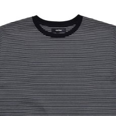 画像6: MINEDENIM  Micro Border Loose Crewneck T-SH (6)