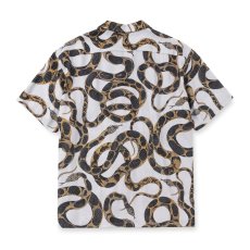 画像2: CALEE  ALLOVER SNAKE PATTERN S/S SH (2)