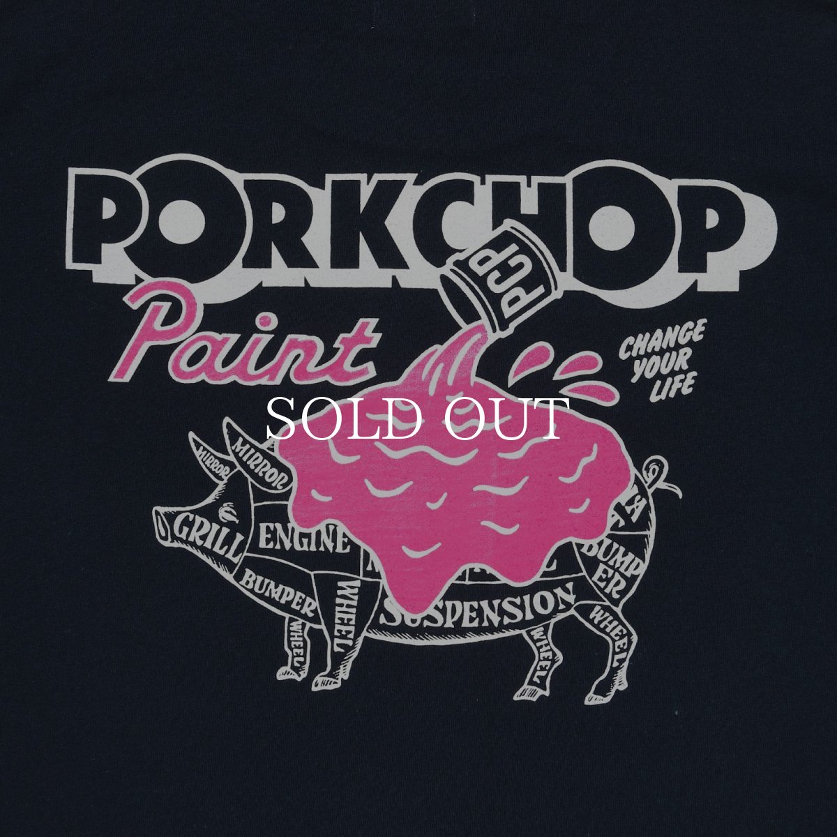 画像13: PORKCHOP GARAGE SUPPLY  PCP PORK TEE (13)