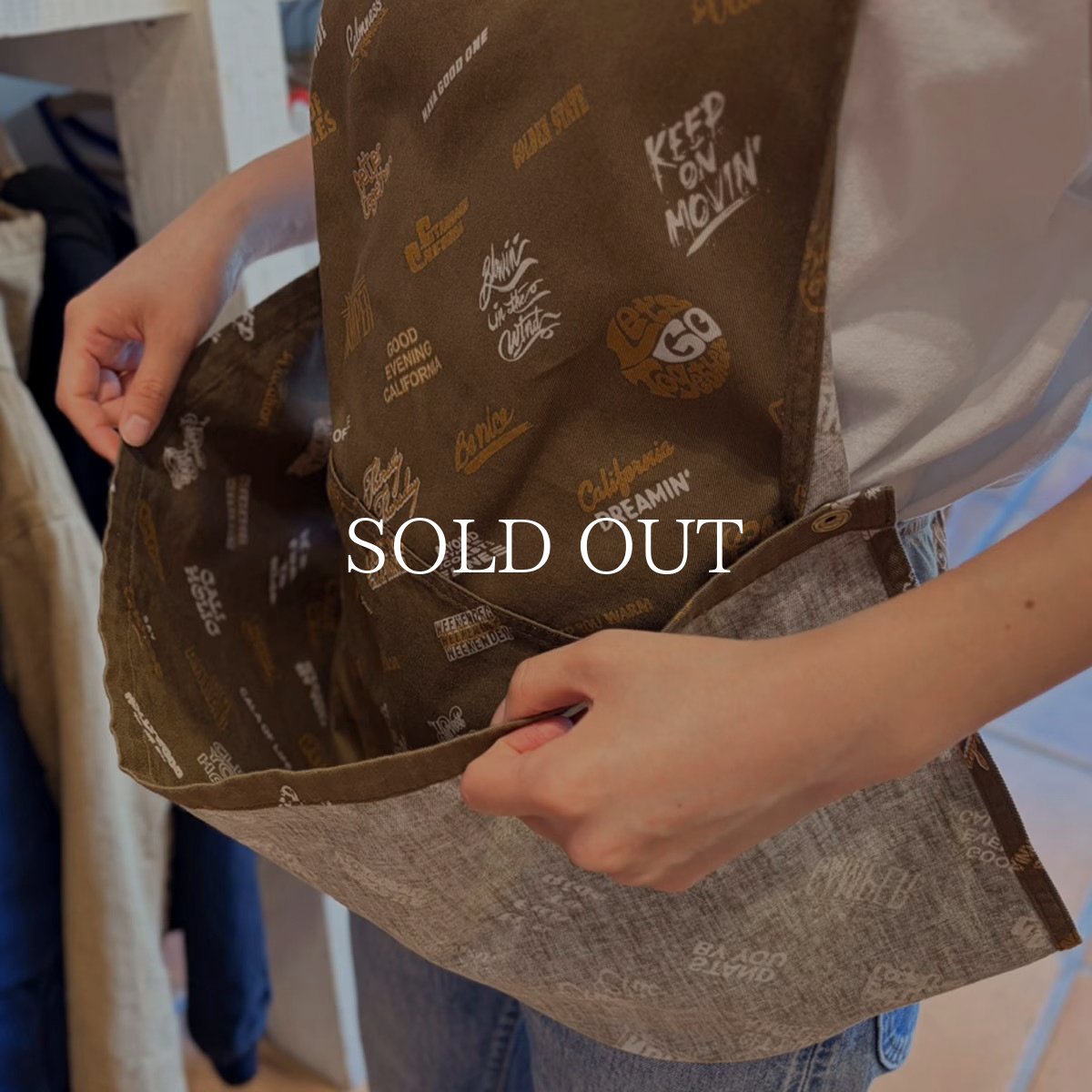 画像3: STANDARD CALIFORNIA  SD Foot Print Apron (3)