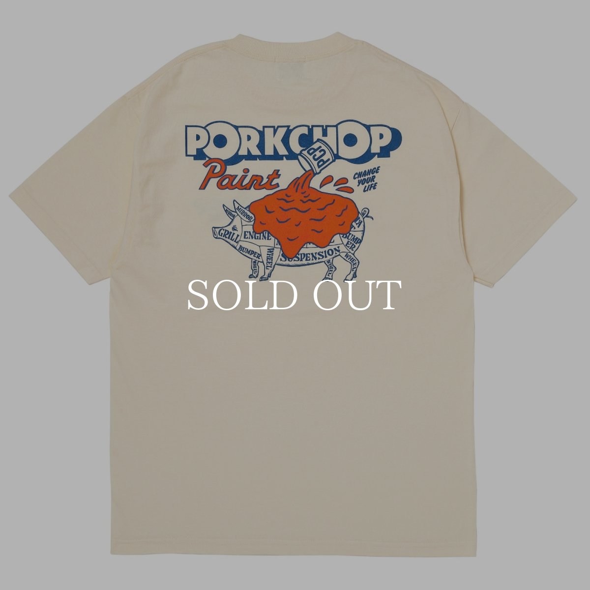 画像7: PORKCHOP GARAGE SUPPLY  PCP PORK TEE (7)