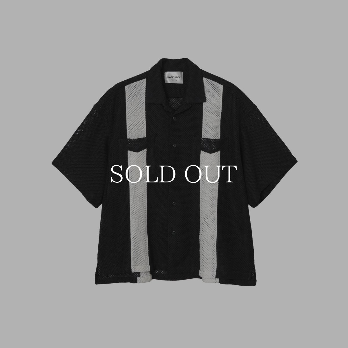 画像1: MAGIC STICK  MAFIA SERIES / SUMMER MESH SHIRT (1)