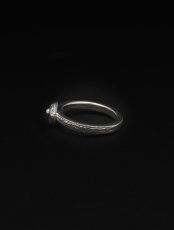 画像2: ANTIDOTE BUYERS CLUB   Engraved Tiny Rivet Ring (2)