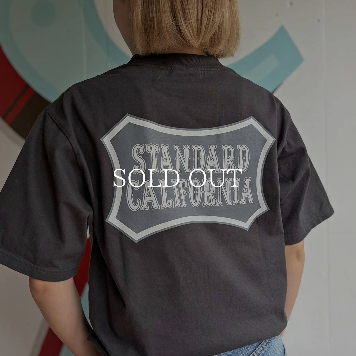 画像10: STANDARD CALIFORNIA  SD Heavyweight Basic Shield Logo T (10)