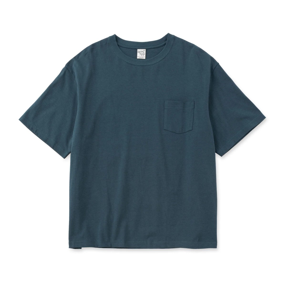 画像13: CALEE  VINTAGE TYPE SNAKE LOGO POCKET TEE ＜NATURALLY PAINT DESIGN＞ (13)