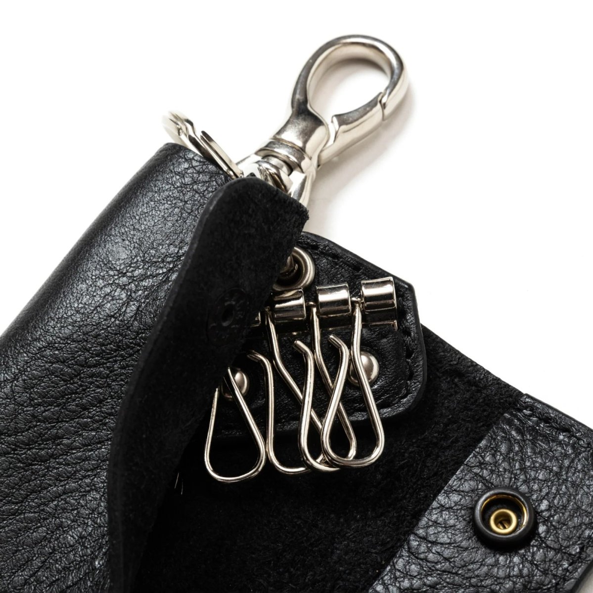 画像8: CALEE  STUDS LEATHER KEY CASE (8)