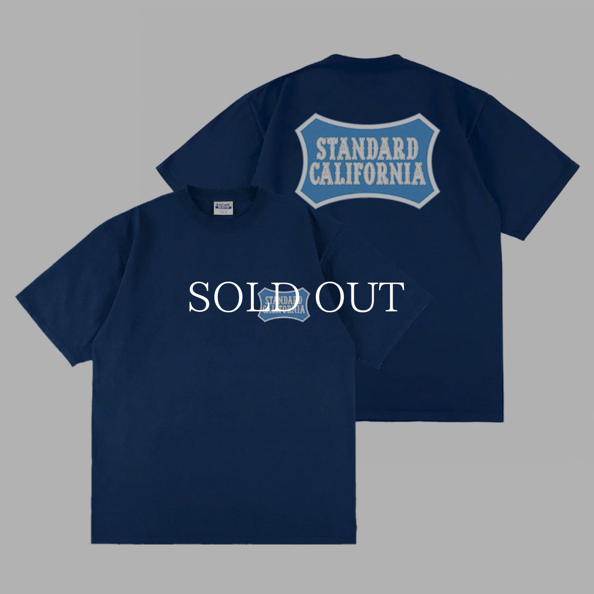 画像5: STANDARD CALIFORNIA  SD Heavyweight Basic Shield Logo T (5)