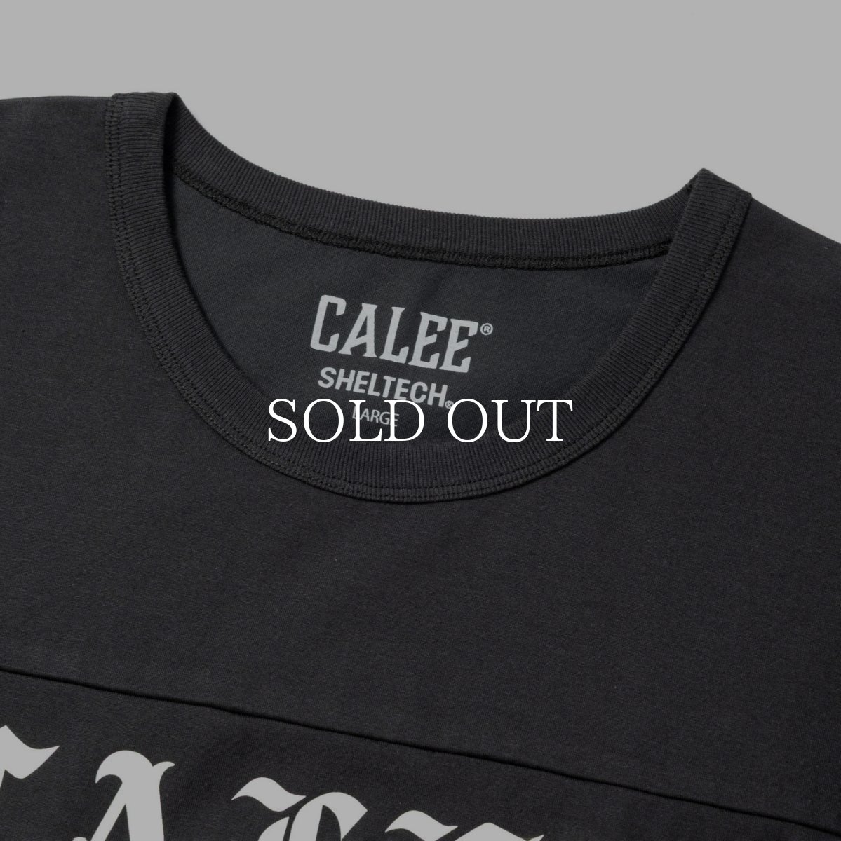 画像6: CALEE  ×SHELTECH®︎ LOGO FOOT BALL TEE ＜B TYPE＞ (6)