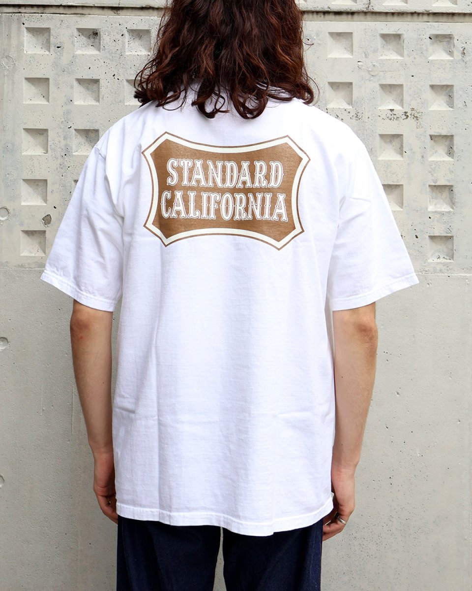 画像3: STANDARD CALIFORNIA  SD Heavyweight Basic Shield Logo T (3)
