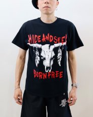 画像3: HideandSeek  Buffalo Skull S/S Tee(Front) (3)