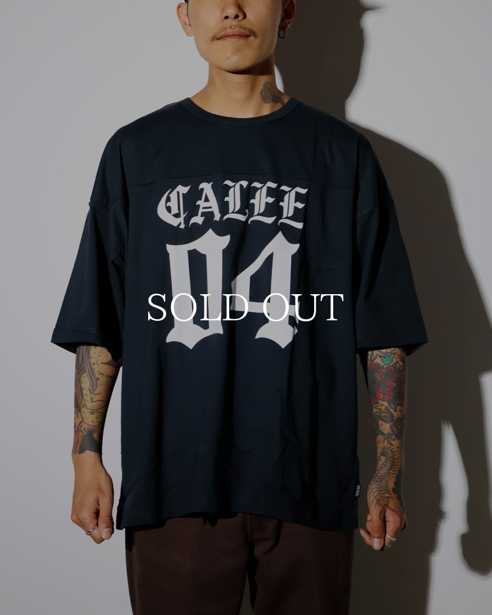 画像3: CALEE  ×SHELTECH®︎ LOGO FOOT BALL TEE ＜B TYPE＞ (3)