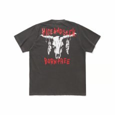 画像2: HideandSeek  Buffalo Skull S/S Tee(Back) (2)
