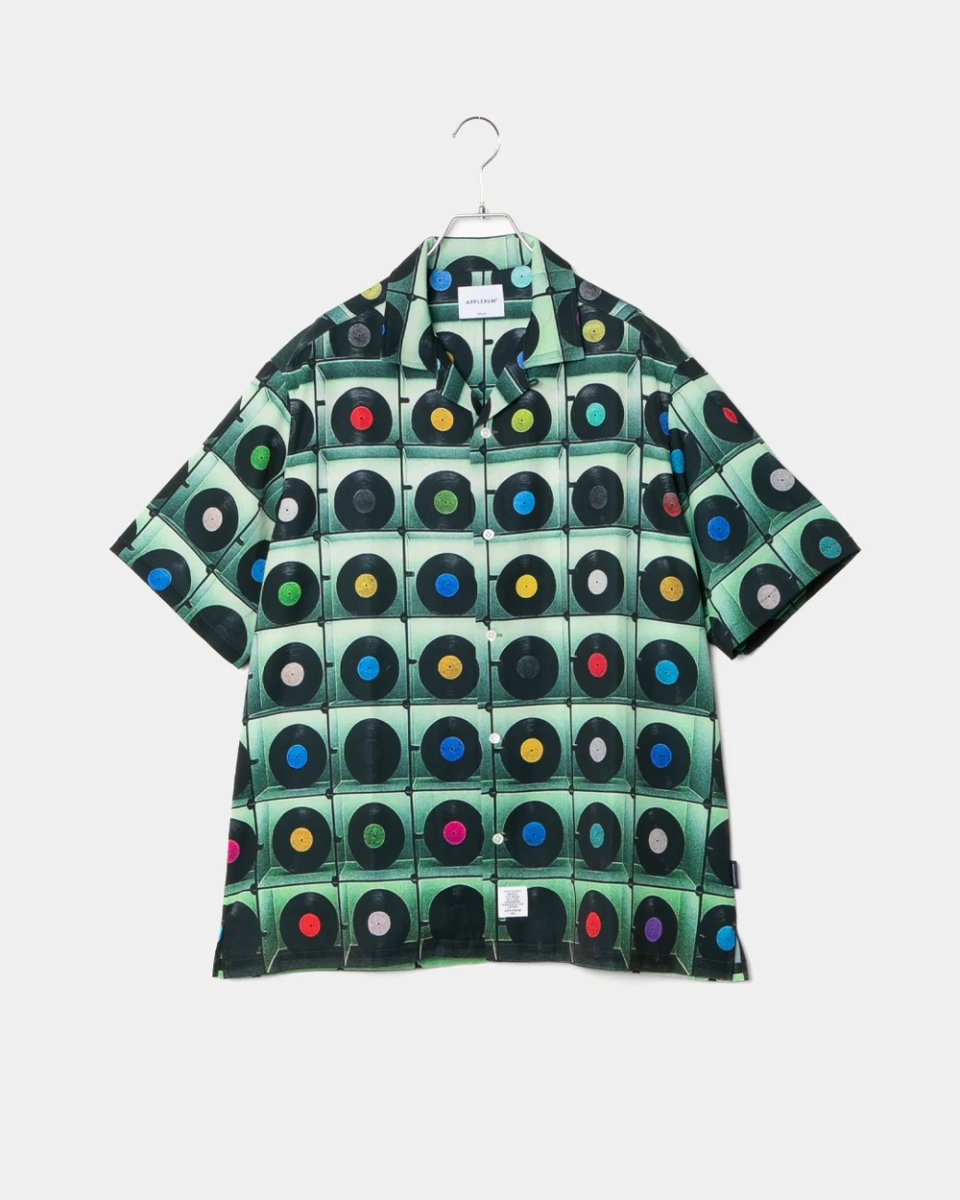 画像1: APPLEBUM “Vinyl Wall” Aloha Shirt (1)