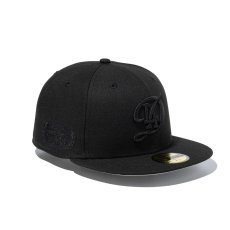 画像1: NEW ERA  59FIFTY World Series Champion 2025 ロサンゼルス・ドジャース シティーコネクトロゴ ブラック (1)