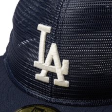 画像8: NEW ERA  59FIFTY All Mesh ロサンゼルス・ドジャース ナイトシフトネイビー (8)