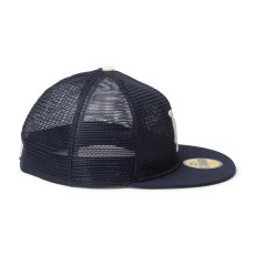 画像4: NEW ERA  59FIFTY All Mesh ロサンゼルス・ドジャース ナイトシフトネイビー (4)