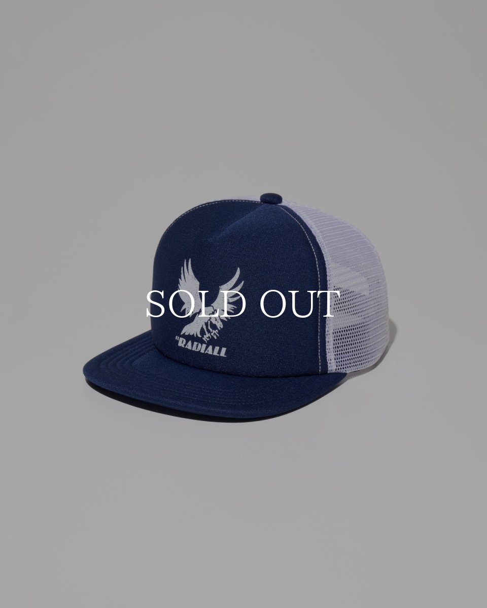 画像8: RADIALL  【再入荷】 EAGLE TIP - TRUCKER MESH CAP (8)