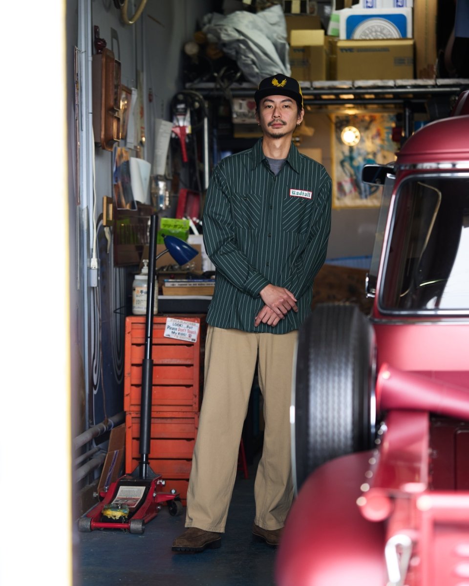 画像12: RADIALL   EAGLE TIP - TRUCKER MESH CAP (12)