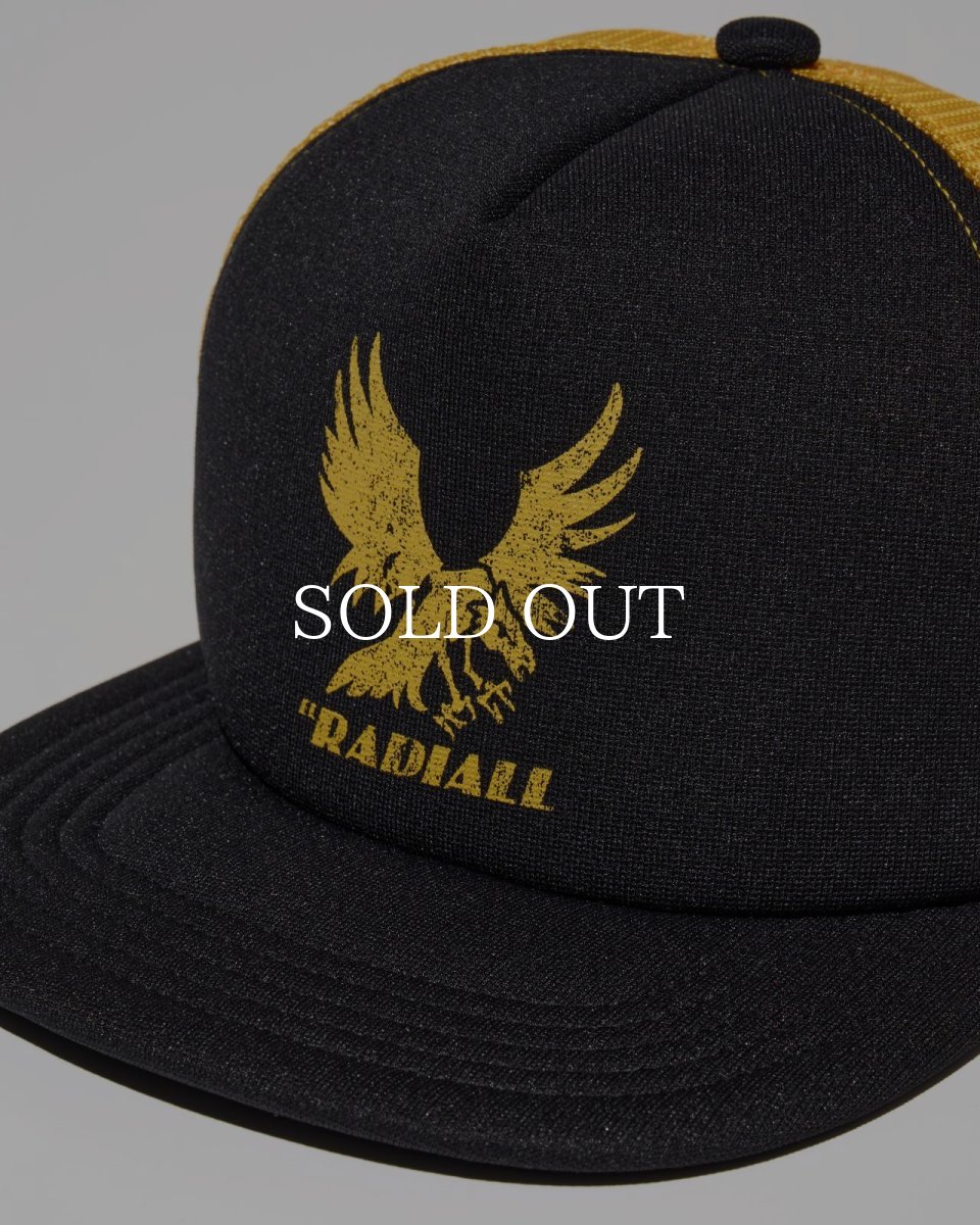 画像6: RADIALL  【再入荷】 EAGLE TIP - TRUCKER MESH CAP (6)