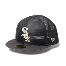 画像1: NEW ERA  59FIFTY All Mesh シカゴ・ホワイトソックス グラファイト (1)
