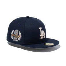画像1: NEW ERA  59FIFTY World Series Champion 2025 ロサンゼルス・ドジャース ナイトシフトネイビー (1)