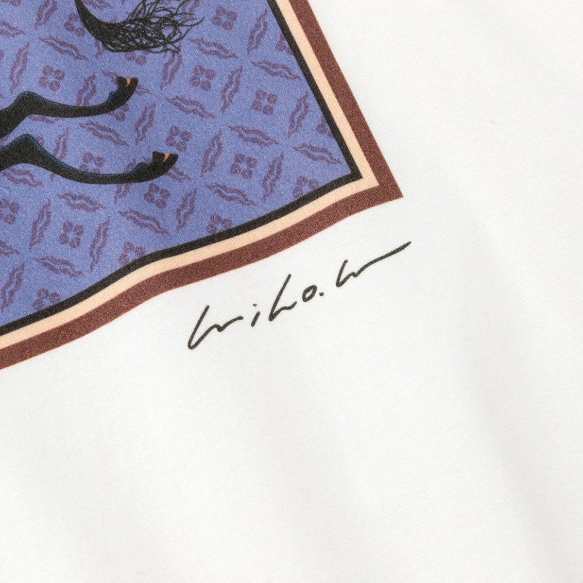 画像7: CALEE  HORSE ART TEE ＜MIHO MURAKAMI DESIGN＞ (7)