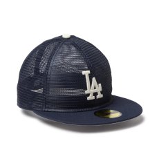 画像5: NEW ERA  59FIFTY All Mesh ロサンゼルス・ドジャース ナイトシフトネイビー (5)