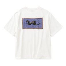 画像1: CALEE  HORSE ART TEE ＜MIHO MURAKAMI DESIGN＞ (1)
