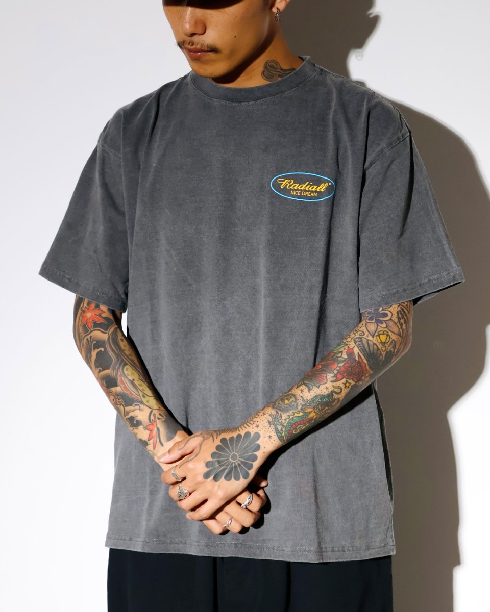画像3: RADIALL  OVAL - CREW NECK T-SHIRT S/S (3)
