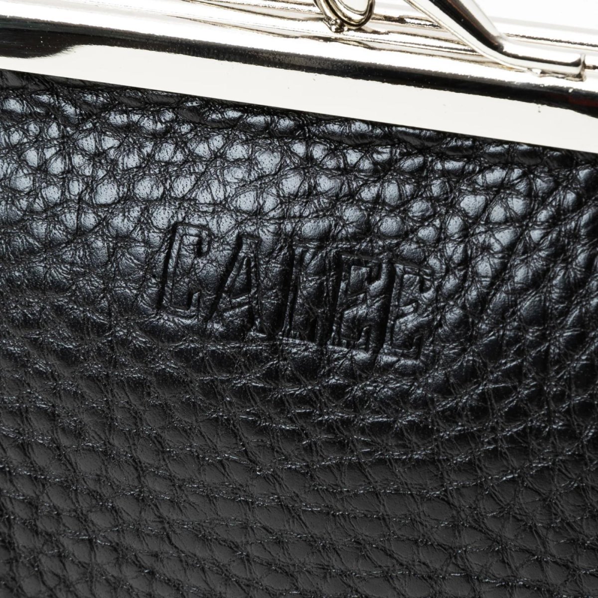 画像4: CALEE  STUDS LEATHER INTERNAL FLEX FRAME TYPE 2WAY MULTI WALLET (4)