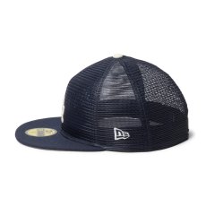 画像2: NEW ERA  59FIFTY All Mesh ロサンゼルス・ドジャース ナイトシフトネイビー (2)